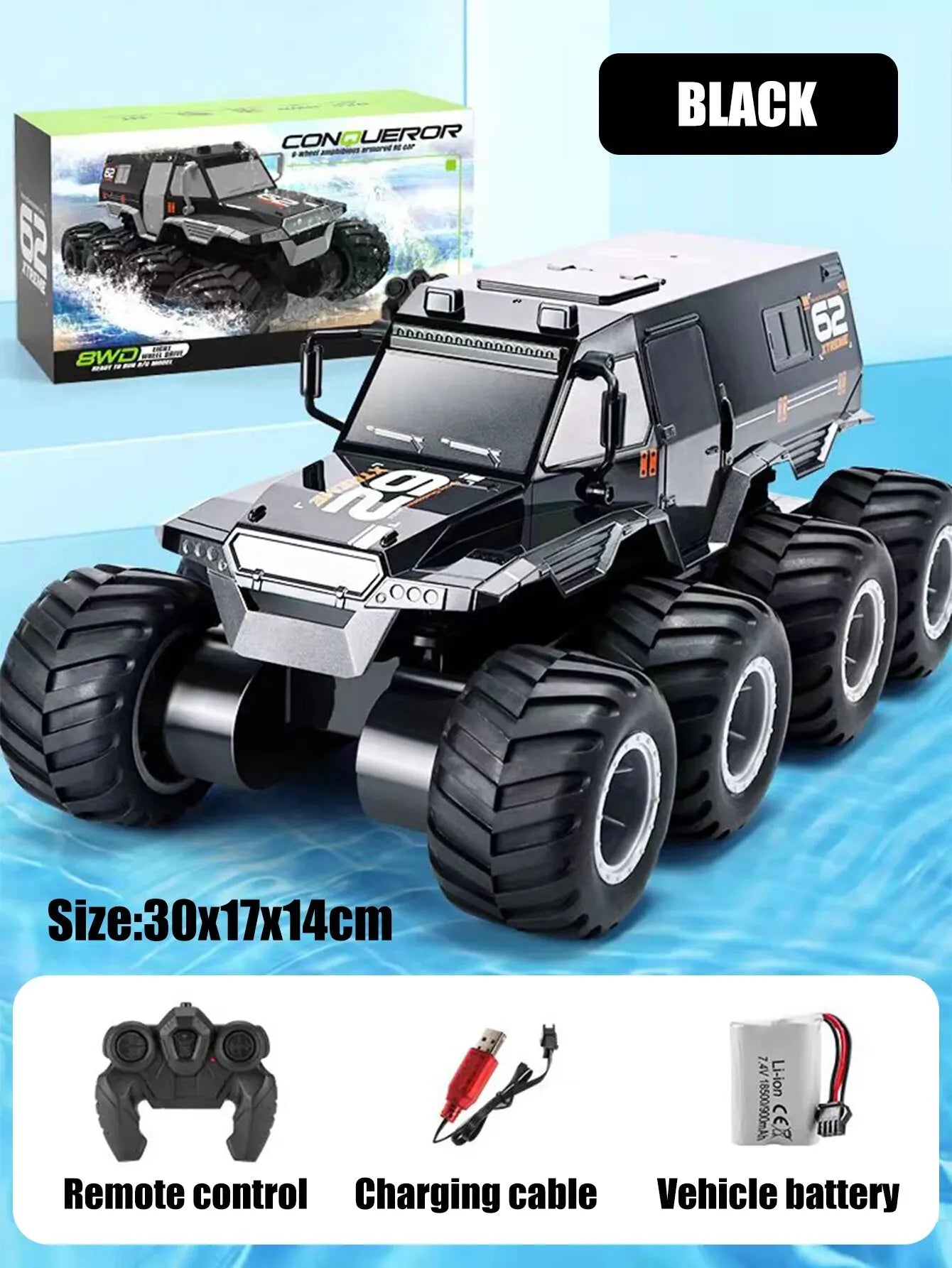 waterproof remote control car