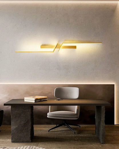 Applique murale longue LED contemporaine