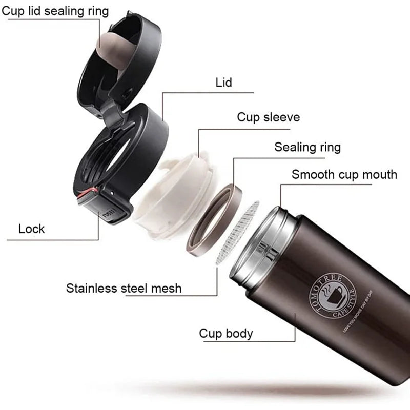 Stainless Steel Leakproof Insulated Vacuum Flasks Tumbler