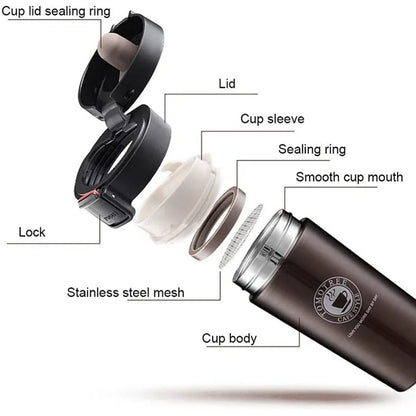 Stainless Steel Leakproof Insulated Vacuum Flasks Tumbler