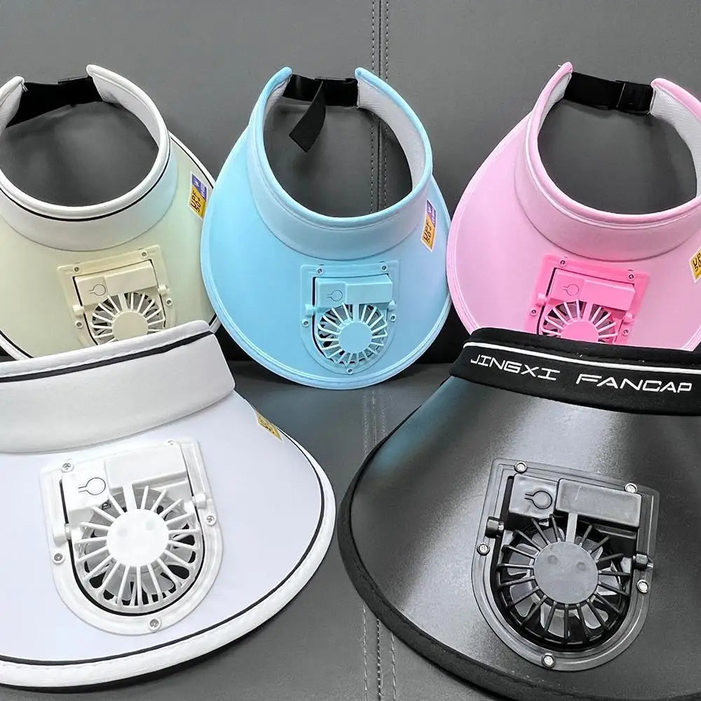 Unisex Large Brim USB Charging Outdoor Sun Protection Hat