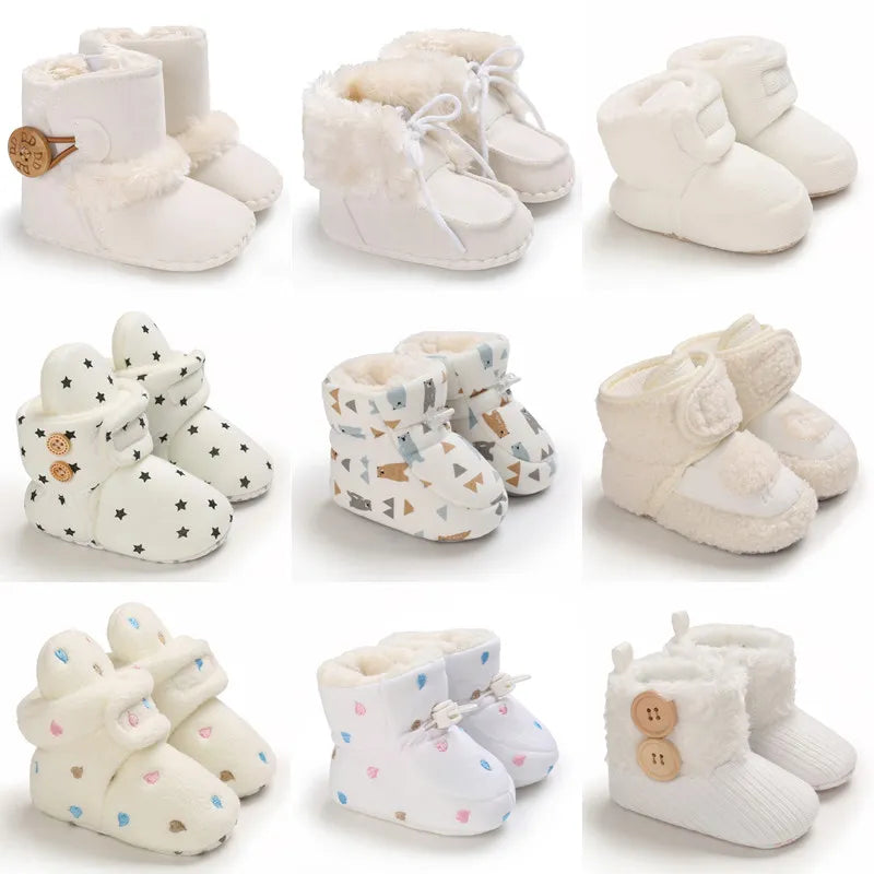 Bottes d'automne et d'hiver pour bébés filles et garçons