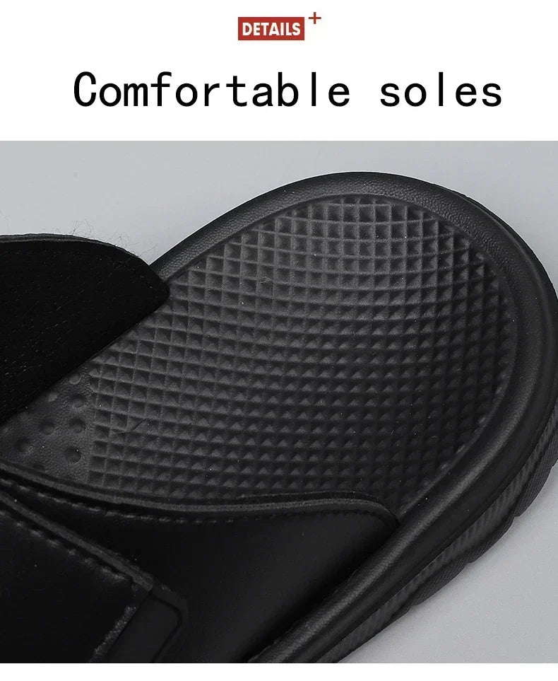 Lightweight Weave Men's Leather Sandals