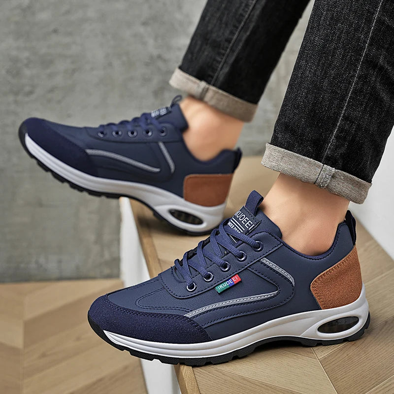 Men's Leather Sneakers for Running & Jogging
