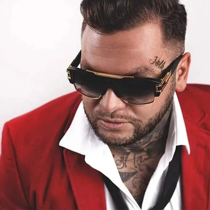 Transparente Herren-Sonnenbrille