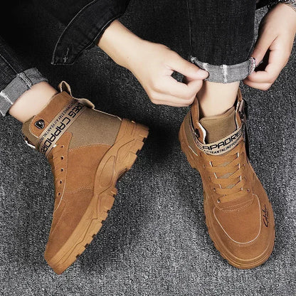 Men's Winter Cotton Ankle Boots