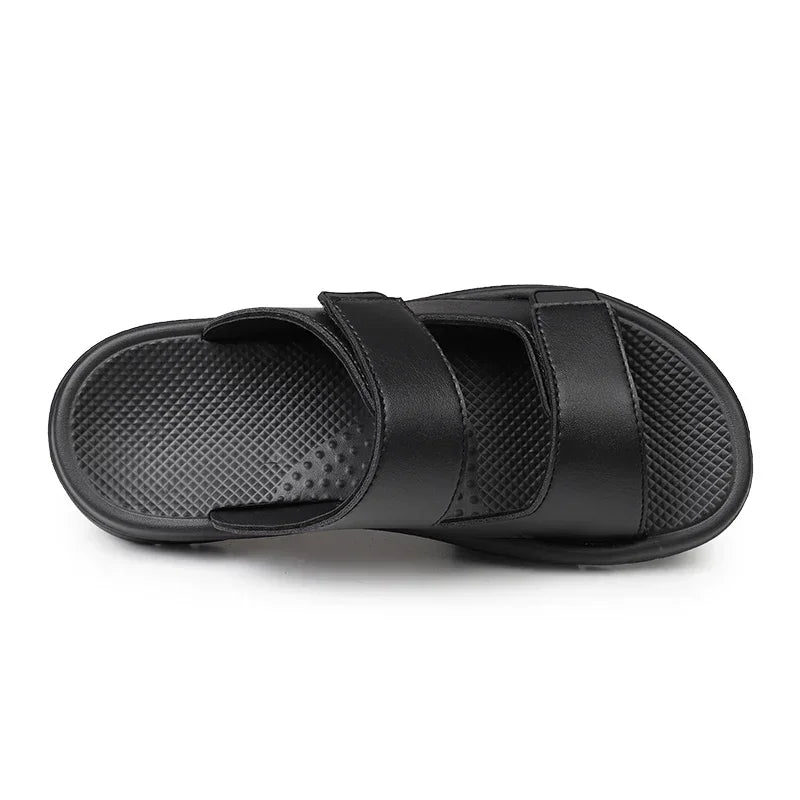 Lightweight Weave Men's Leather Sandals