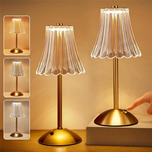 Rechargeable Touch Dimmable LED Table Lamp