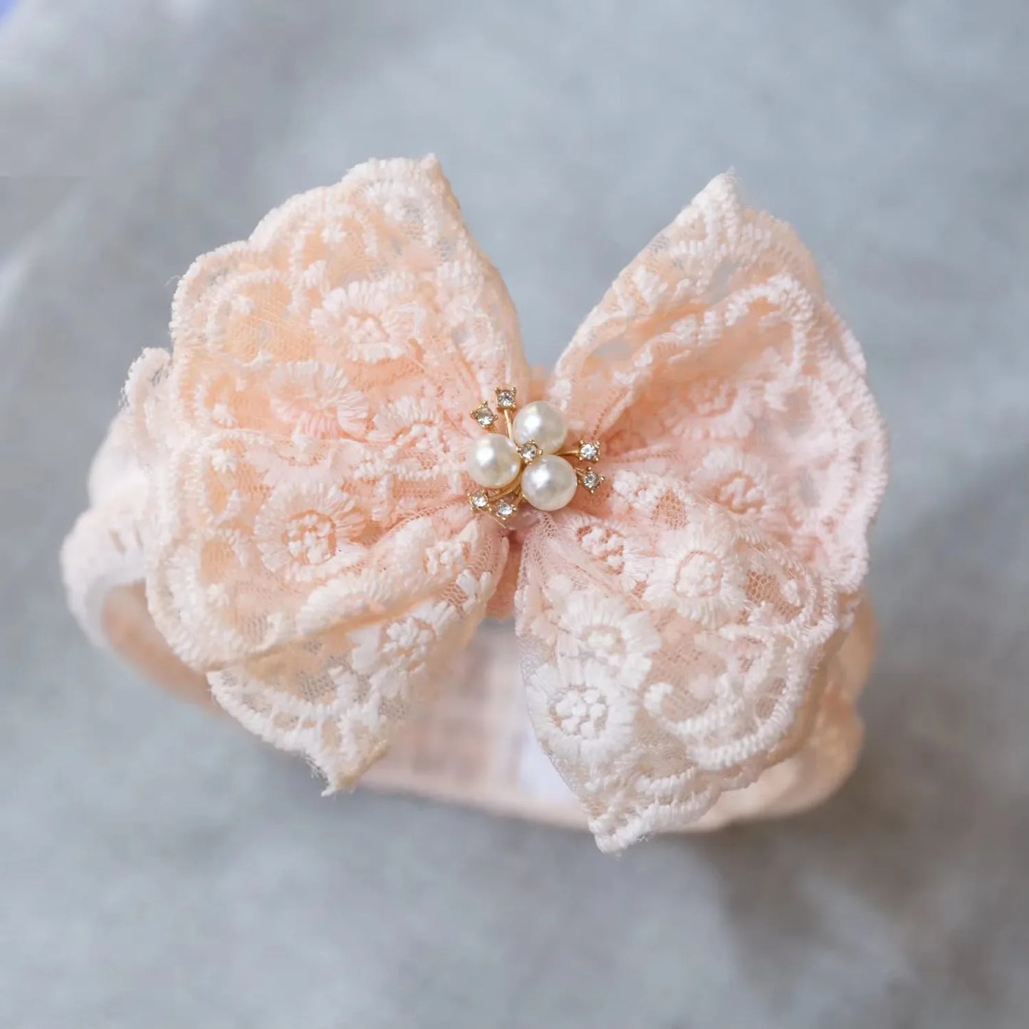 Baby Girl's Lace Bow Knot Headband