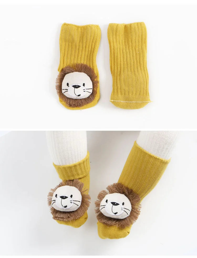 Rutschfeste Babysocken für Neugeborene im Frühling und Herbst