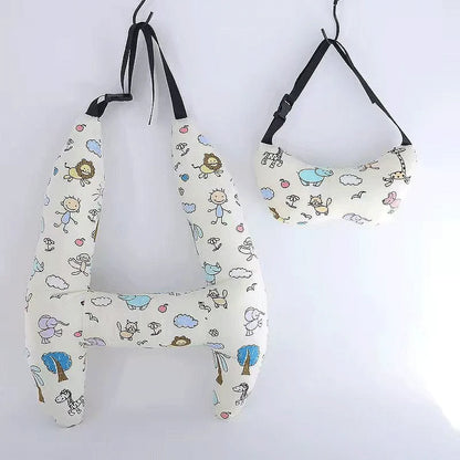 H-förmiges Reisekissen/-sitz für die Schlafsicherheit im Auto