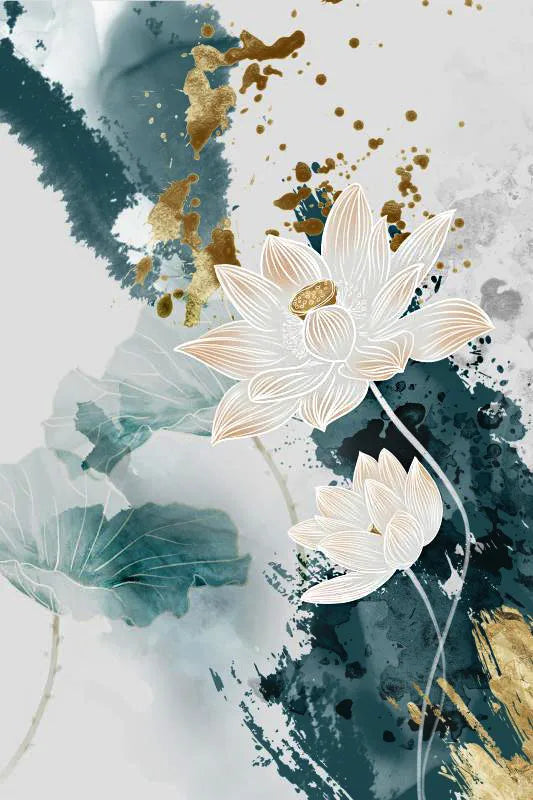 Ginkgo Leaves Painting