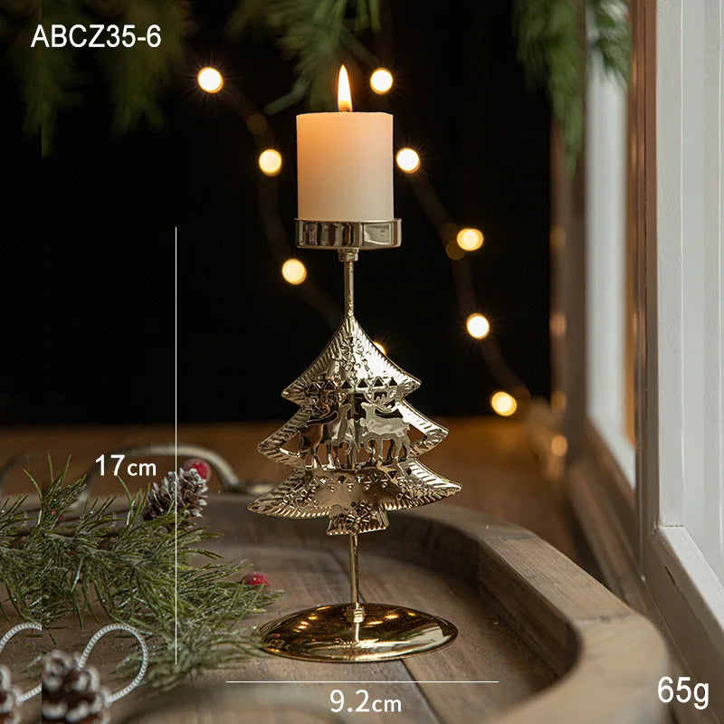 christmas candle holder
