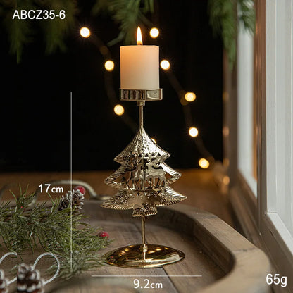 christmas candle holder
