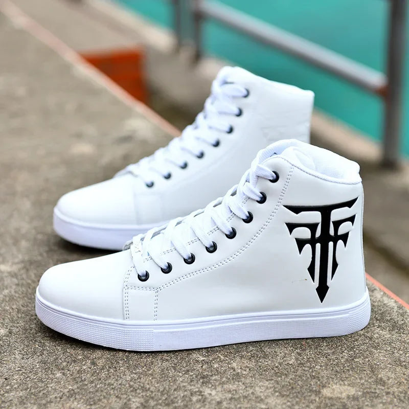 Men's High-Top Vulcanized Sneakers