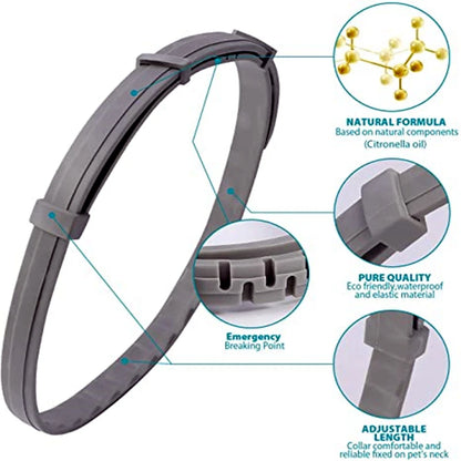 Retractable 8-Month Protection Pet Collar