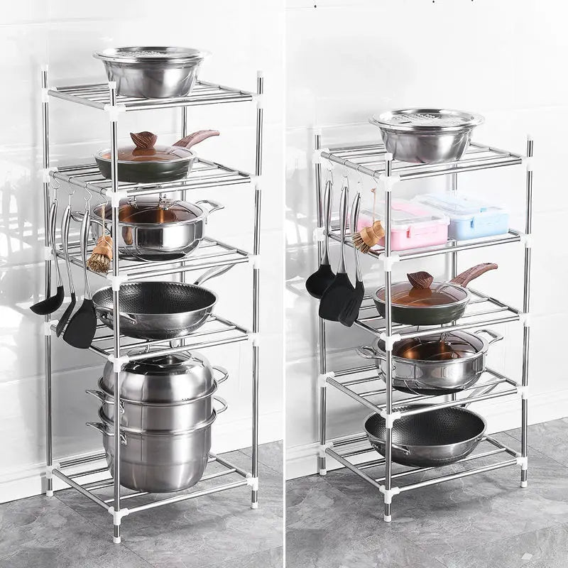 Stainless Steel Kitchen Organizer Shelf