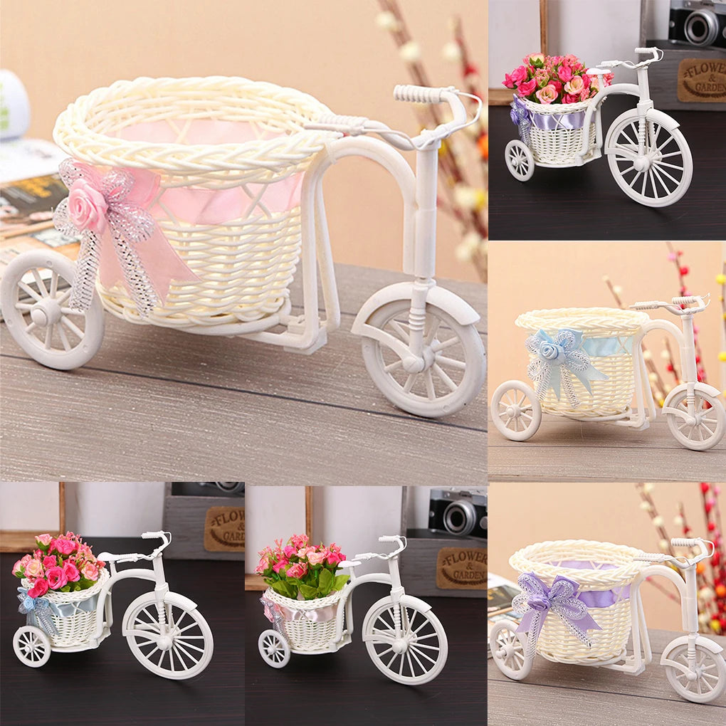 Tricycle Shaped Flower Basket Ceremony Decoration
