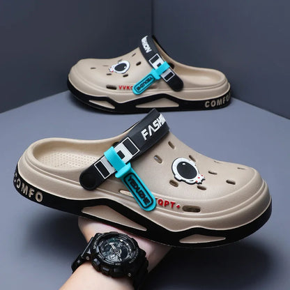 Men's Beach Wear Korean Style Plus Size Slippers