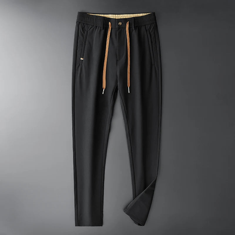 mens black trousers