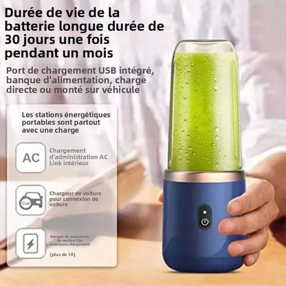 Extracteur de jus électrique - Mini blender rechargeable par USB 