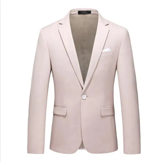 Blazer Slim Vert Vif pour Homme