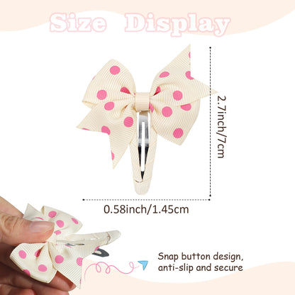 Baby Girl's Boutique Grosgrain Ribbon No Slip Hair Clips
