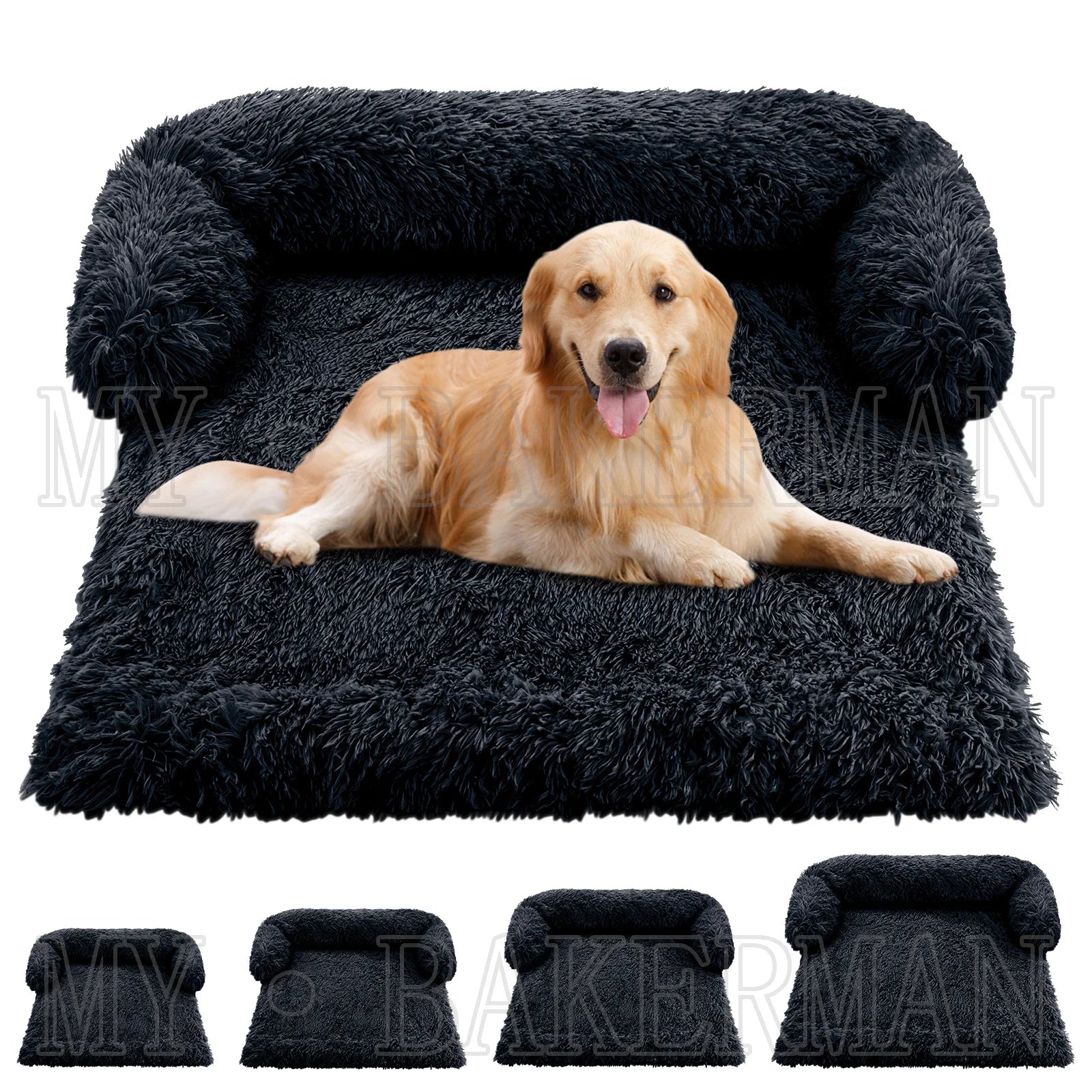 dog bed with cover