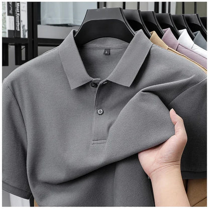 Men High Street Ventilate Pullovers Polo Shirt