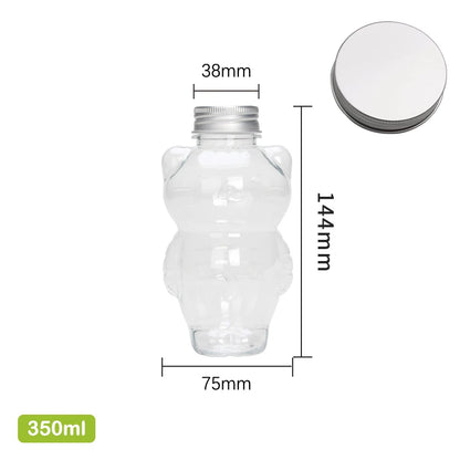 Christmas Snowman Plastic Juice Bottles