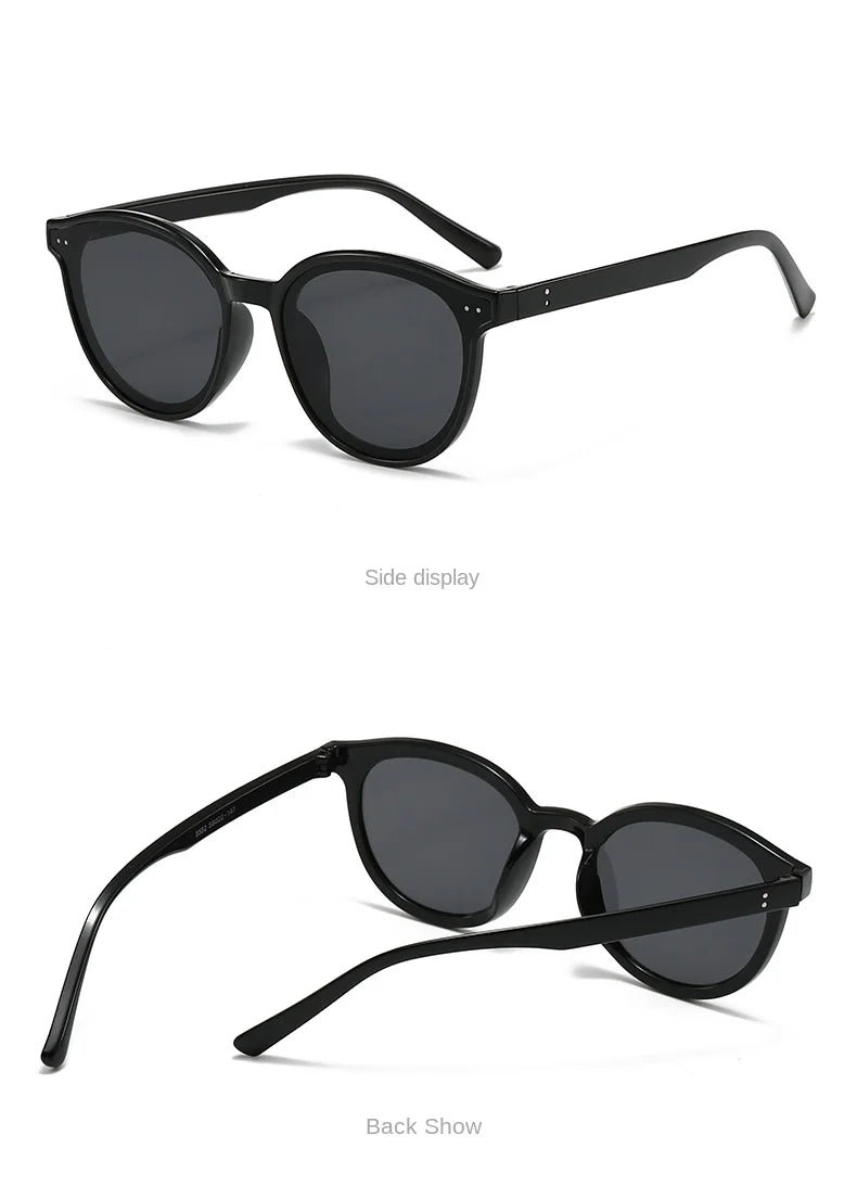 Lunettes de soleil rétro dégradées aux rayons UV