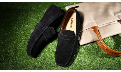 Herren-Loafer aus Leder für Frühling und Sommer