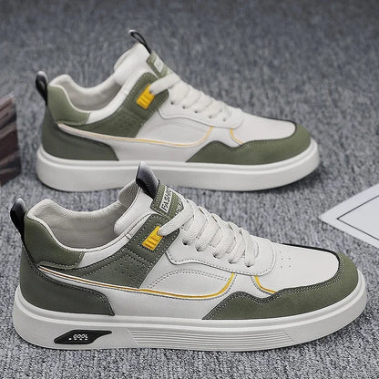 Baskets décontractées à lacets et plateforme