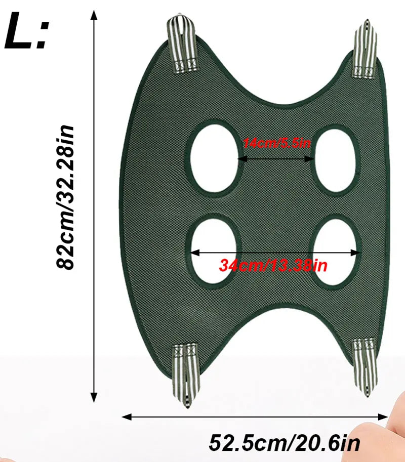 Sac de retenue pour hamac suspendu pour le toilettage des animaux de compagnie