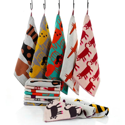 100 % Baumwollmusselin, 5-teilig, Babywaschlappen