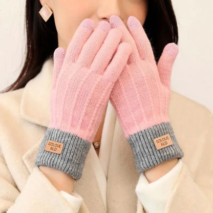 Women's Cashmere Knitted Gloves