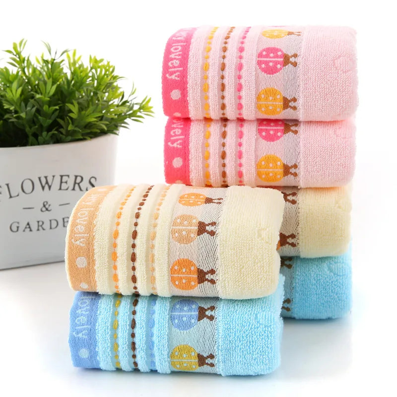 Pure Cotton Soft Absorbent Children's Face Towel