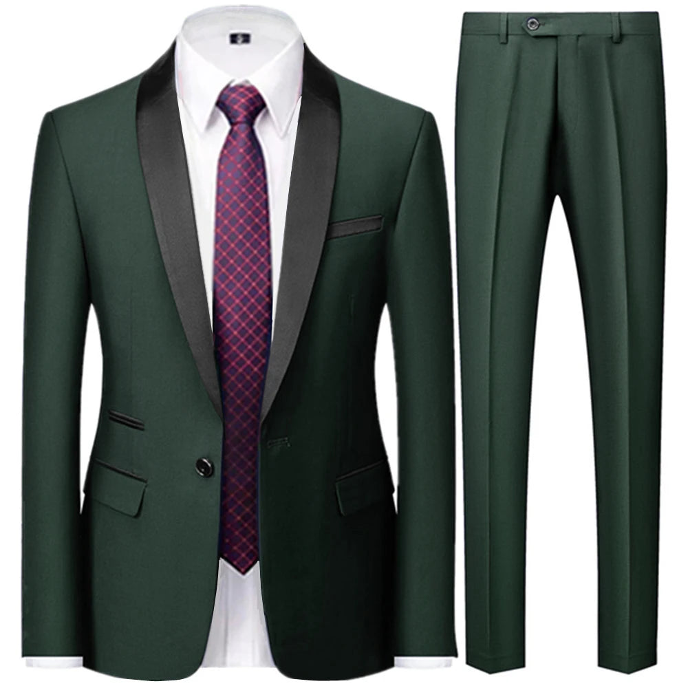 Men's Classical Business/Wedding 3 Pcs Suit