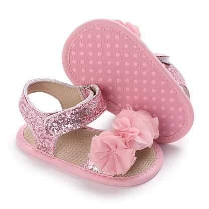 Baby Girls Soft Sole Flowers Sandals