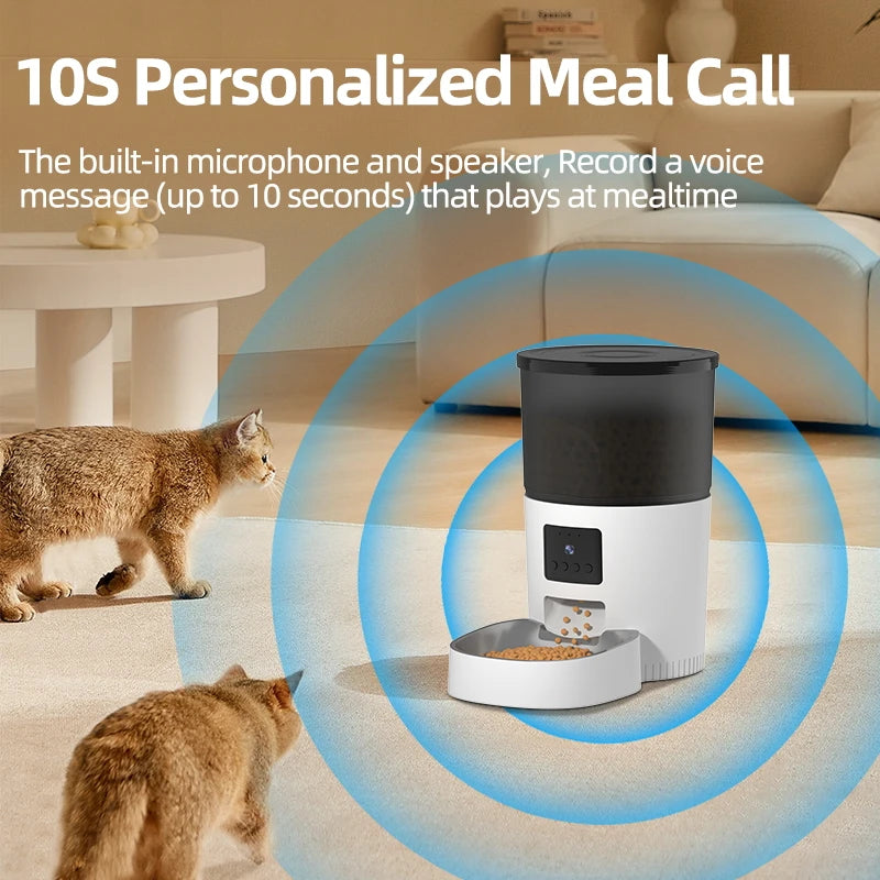 automatic pet food dispenser