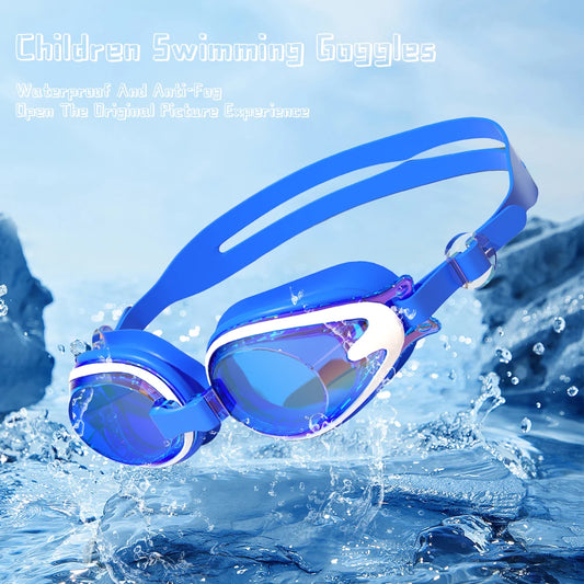 Kids' Anti-Fog Adjustable Swim Goggles