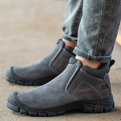 Comfortable Work Shoes - Puncture-Proof Boots