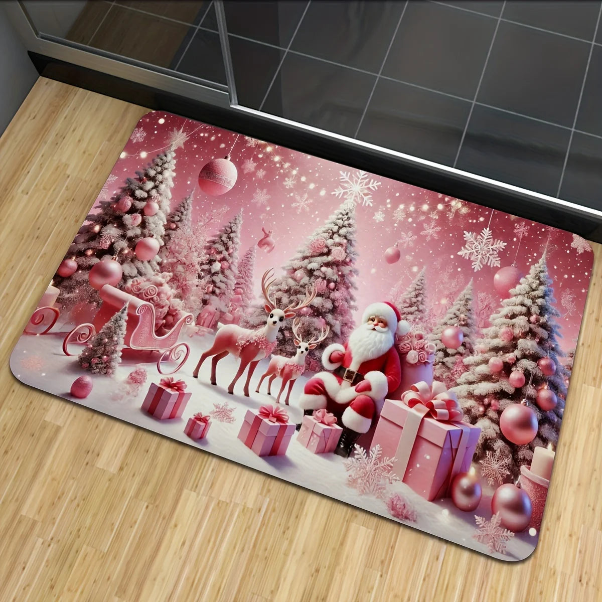 christmas door mats
