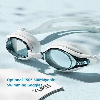 Lunettes de natation antibuée imperméables professionnelles