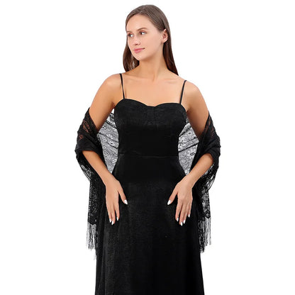 black dress shawl