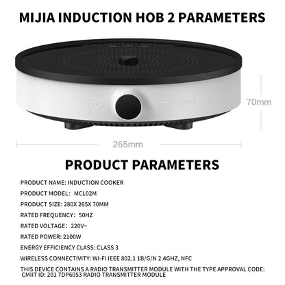 Cuisinière de cuisine à chauffage continu à faible puissance réglable