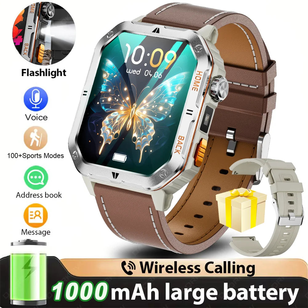 Nouvelle montre intelligente Bluetooth HD pour hommes