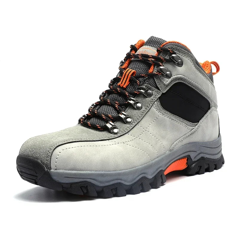 Men's Outdoor Hiking Rainproof High Top Combat Boots