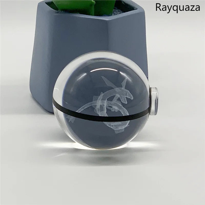 3D Pokemon Kristallkugel Nachtlicht 