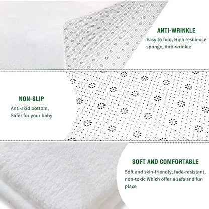 Crystal Velvet Living Room Coffee Table Carpet